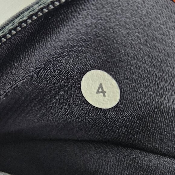 Lululemon Pace Rival Crop Wee Stripe Black Heathered Exploded So Fly Butterfly - Picture 13 of 13